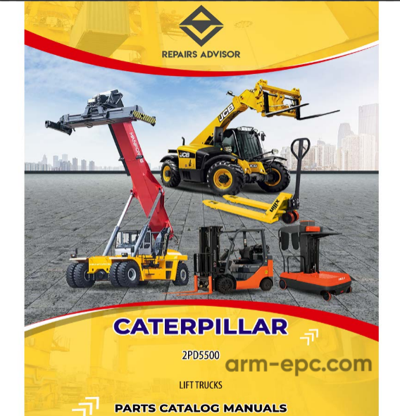 Caterpillar Lift Trucks Spare Parts Catalogue