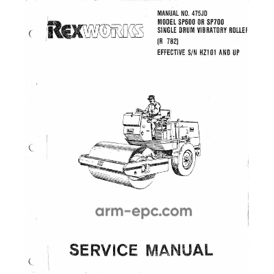 Rex Roller Parts Manuals
